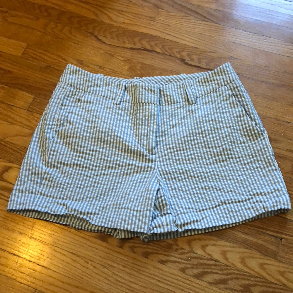 Sandro [Paris] seersucker shorts